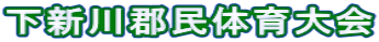 下新川郡民体育大会
